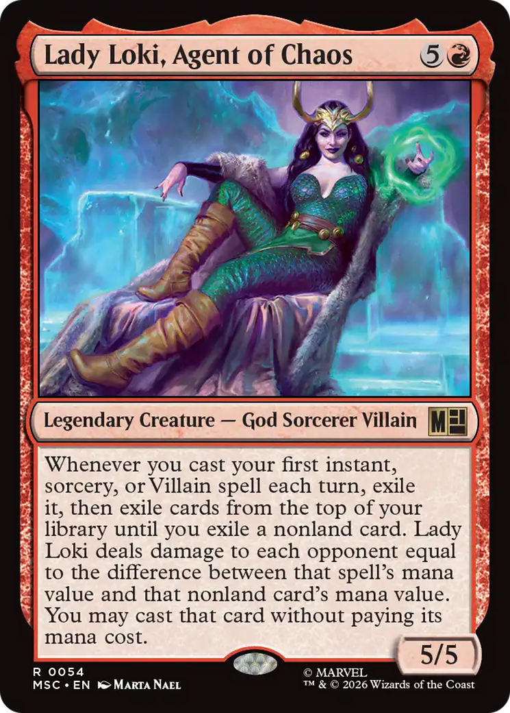 Lady Loki, Agent of Chaos [Marvel Super Heroes Commander] | Jack's On Queen
