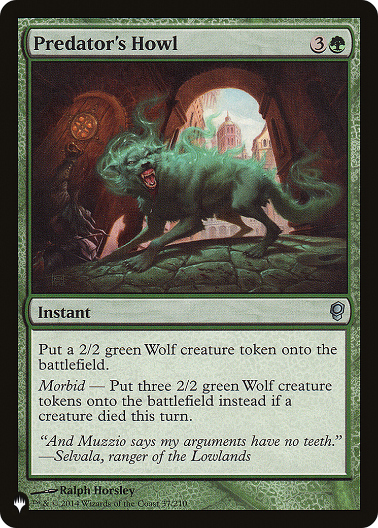 Predator's Howl [The List] | Jack's On Queen