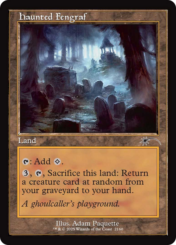 Haunted Fengraf (Retro Frame) [Secret Lair Drop Series] | Jack's On Queen