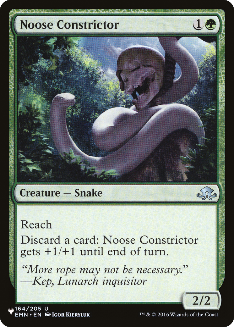 Noose Constrictor [The List] | Jack's On Queen