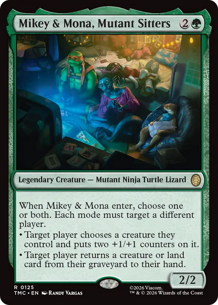 Mikey & Mona, Mutant Sitters [Teenage Mutant Ninja Turtles Commander] | Jack's On Queen