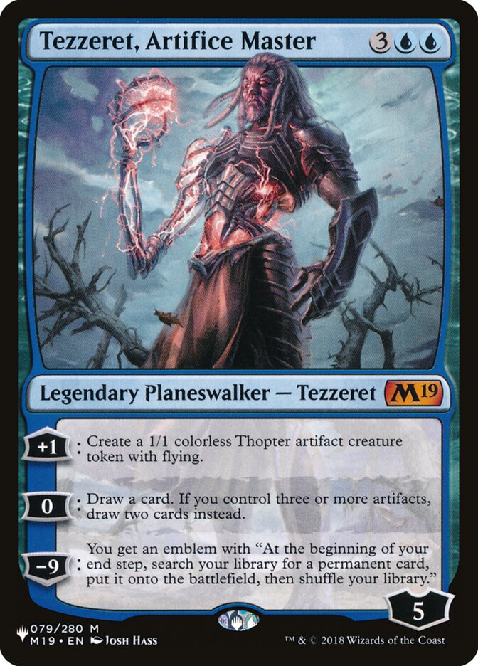 Tezzeret, Artifice Master [The List] | Jack's On Queen