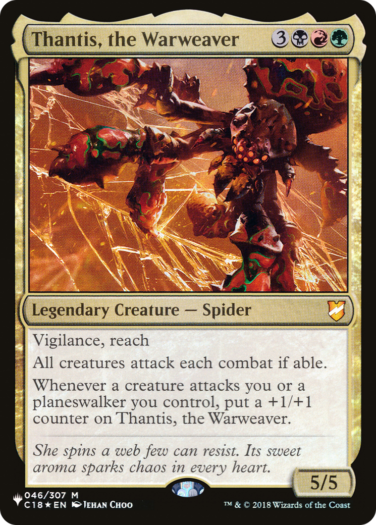 Thantis, the Warweaver [The List Reprints] | Jack's On Queen