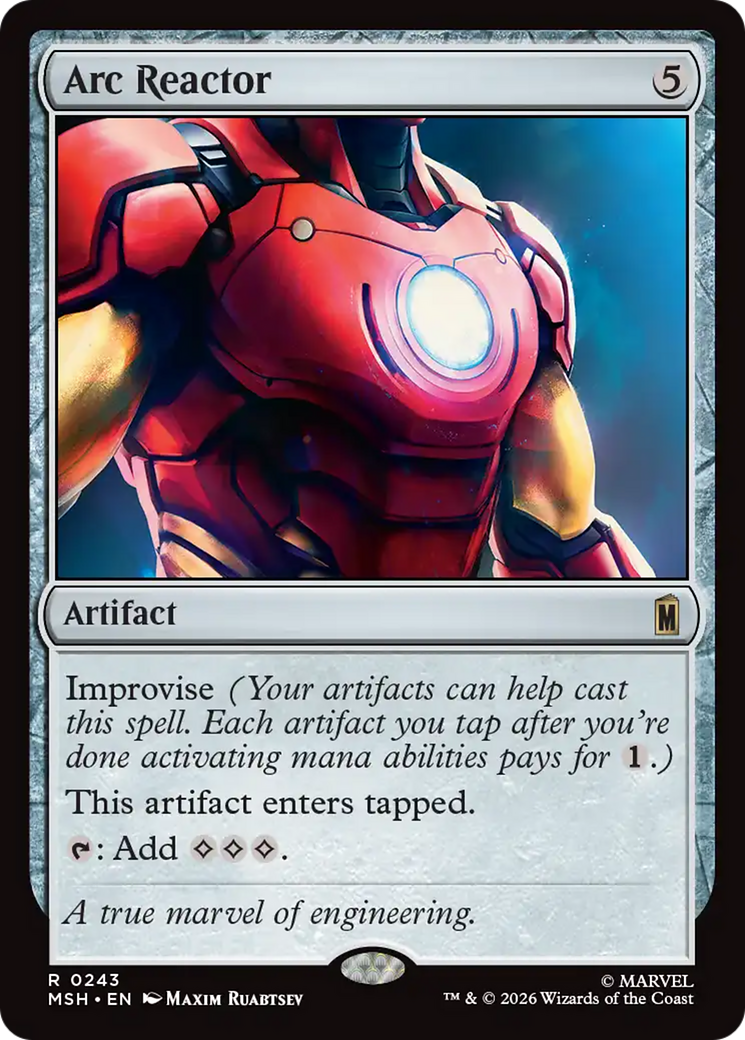 Arc Reactor [Marvel Super Heroes] | Jack's On Queen