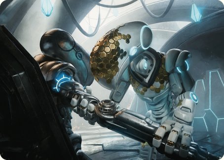 Myr Kinsmith Art Card [Phyrexia: All Will Be One Art Series] | Jack's On Queen