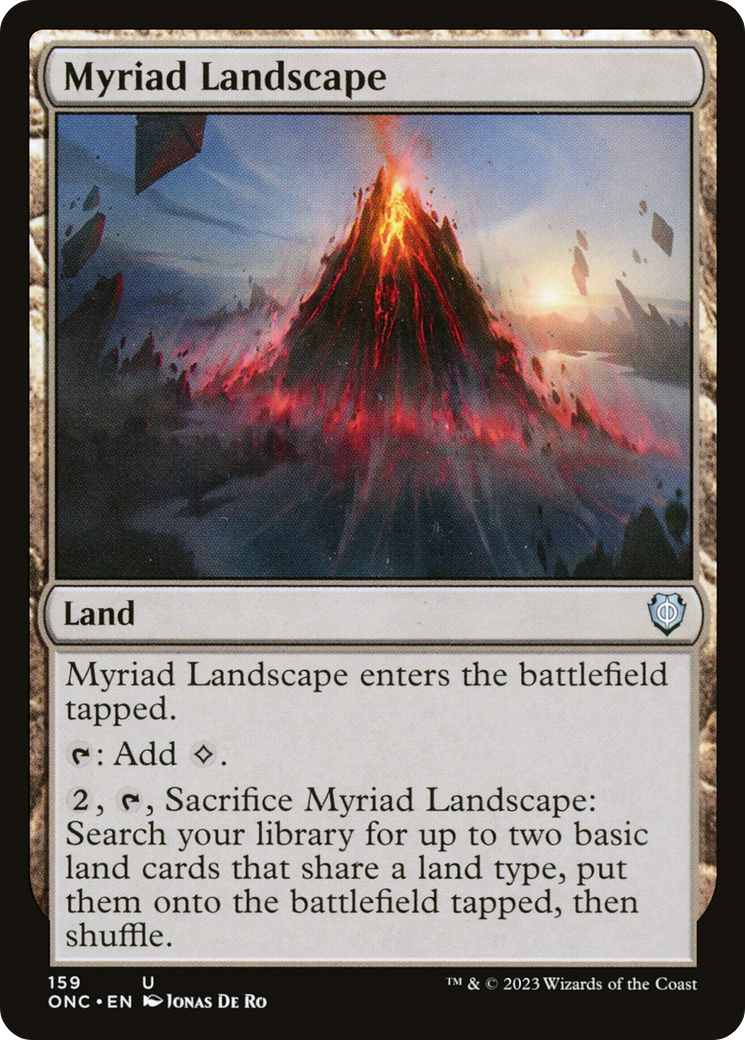 Myriad Landscape [Phyrexia: All Will Be One Commander] | Jack's On Queen