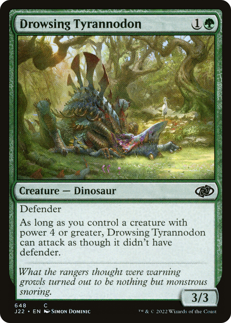 Drowsing Tyrannodon [Jumpstart 2022] | Jack's On Queen