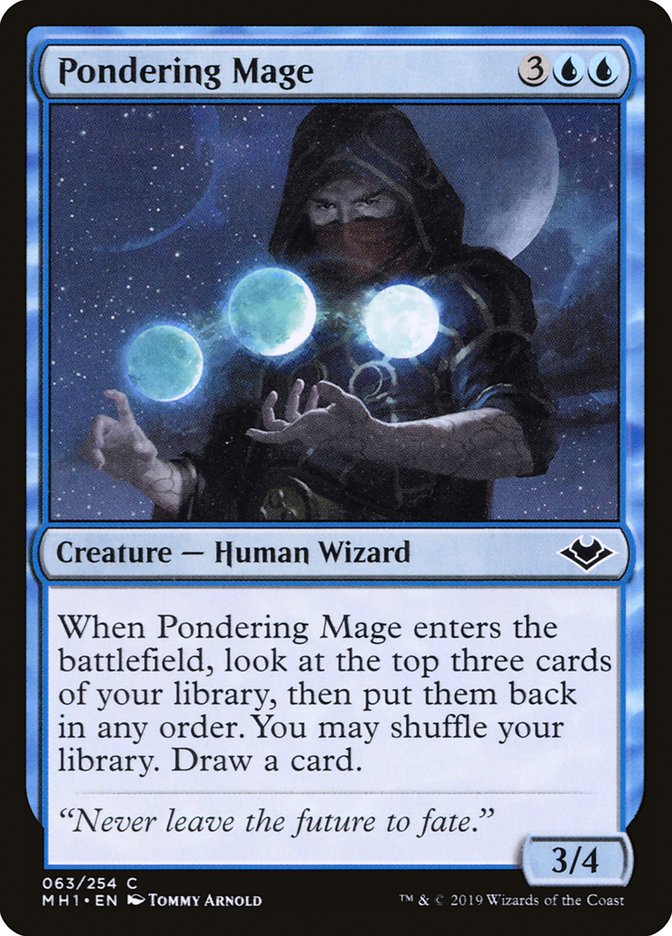 Pondering Mage [Modern Horizons] | Jack's On Queen