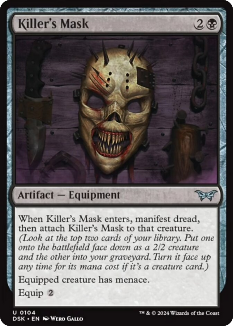 Killer's Mask [Duskmourn: House of Horror] | Jack's On Queen