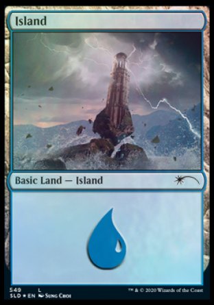 Island (Wizards) (549) [Secret Lair Drop Promos] | Jack's On Queen