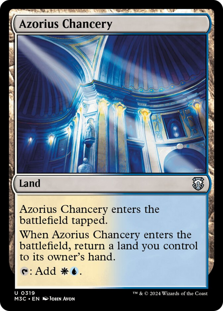 Azorius Chancery [Modern Horizons 3 Commander] | Jack's On Queen