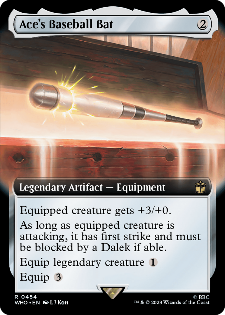 Ace's Baseball Bat (Extended Art) [Doctor Who] | Jack's On Queen