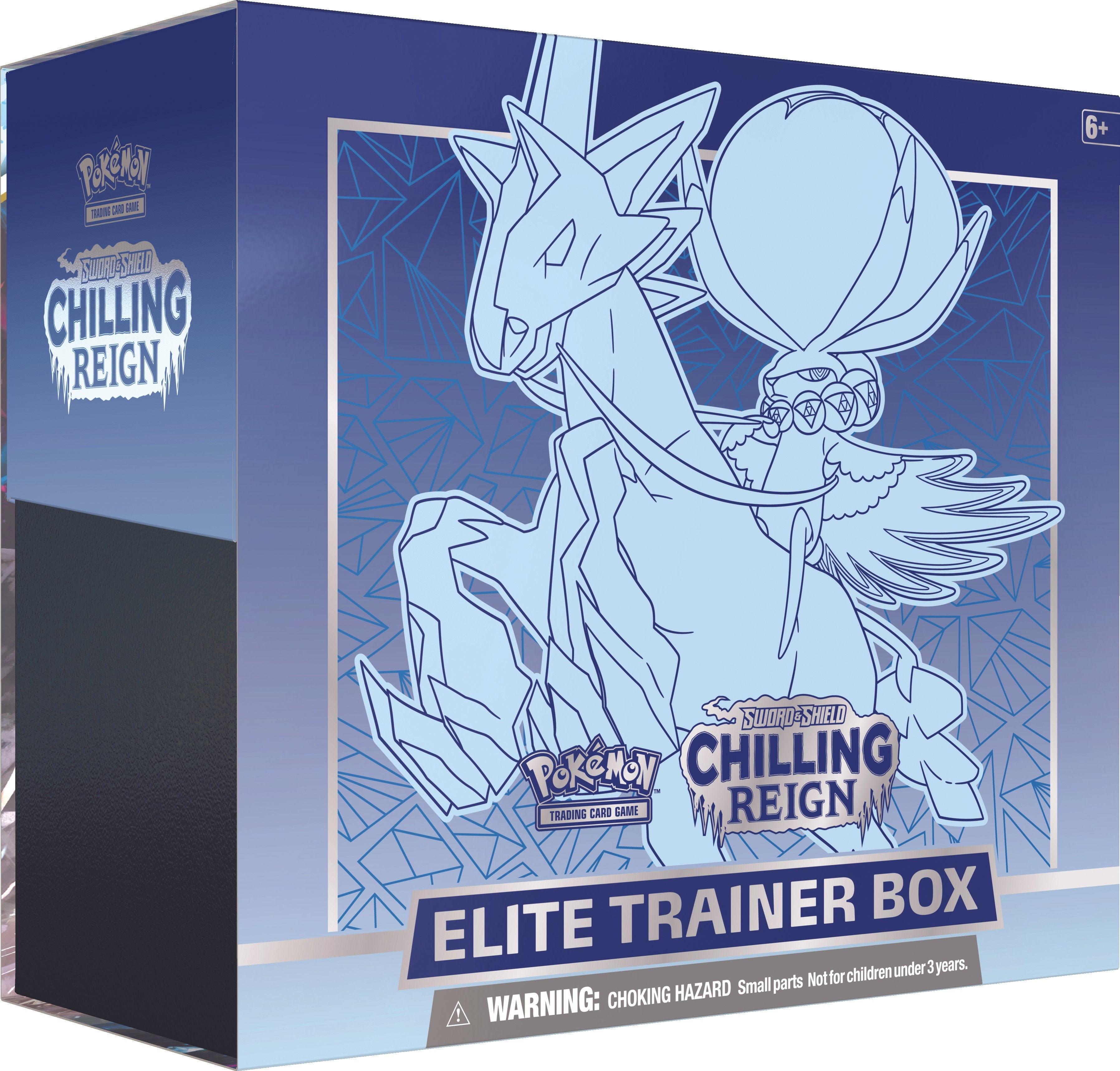 Sword & Shield: Chilling Reign - Elite Trainer Box (Ice Rider Calyrex) | Jack's On Queen