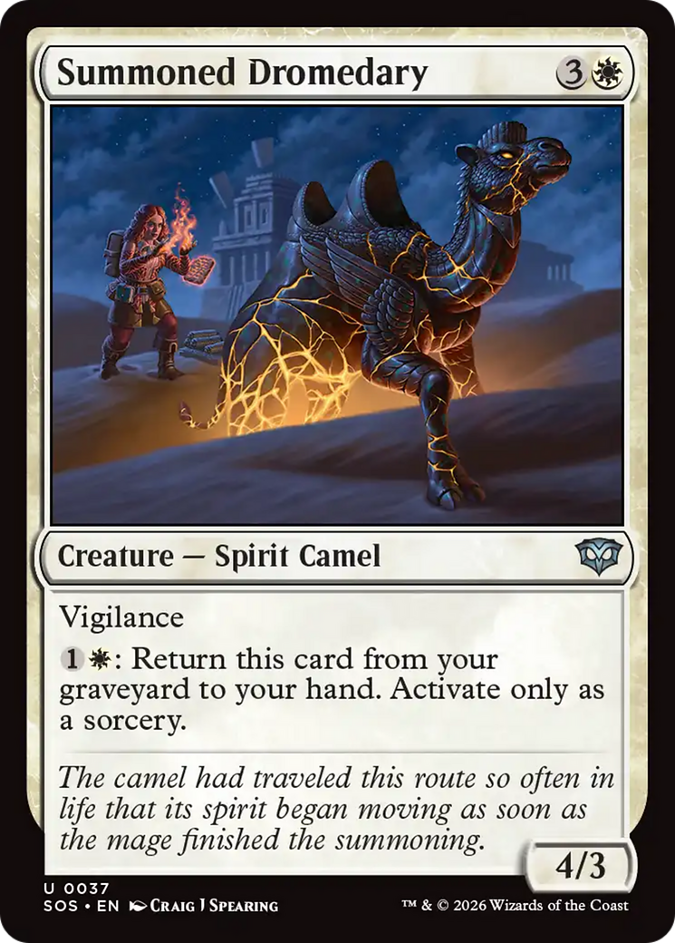Summoned Dromedary [Secrets of Strixhaven] | Jack's On Queen