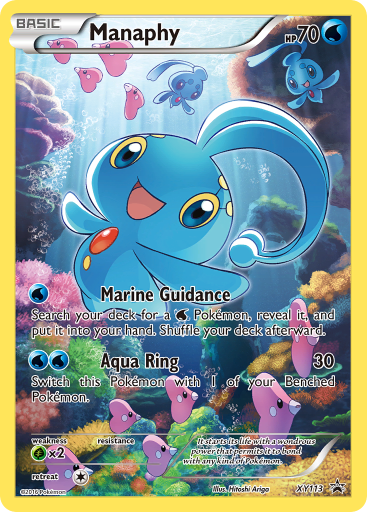 Manaphy (XY113) [XY: Black Star Promos] | Jack's On Queen