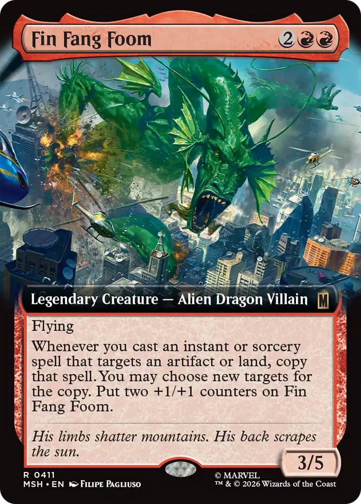 Fin Fang Foom (Extended Art) [Marvel Super Heroes] | Jack's On Queen