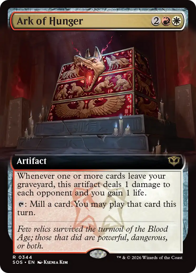 Ark of Hunger (Extended Art) [Secrets of Strixhaven] | Jack's On Queen