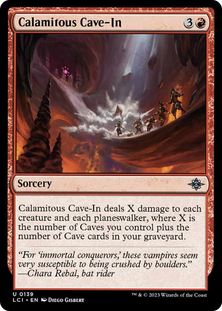 Calamitous Cave-In [The Lost Caverns of Ixalan] | Jack's On Queen