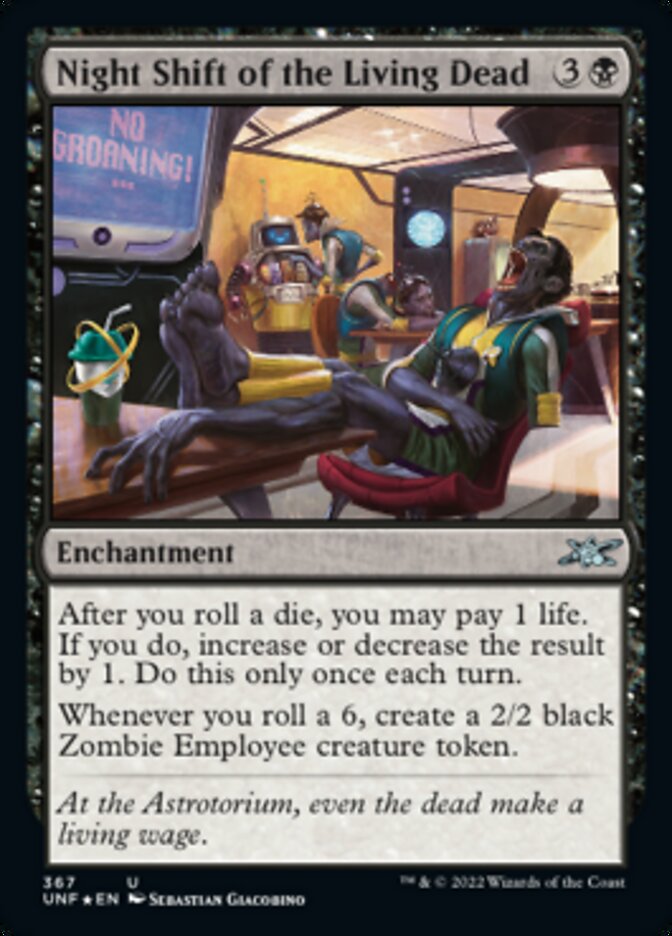 Night Shift of the Living Dead (Galaxy Foil) [Unfinity] | Jack's On Queen