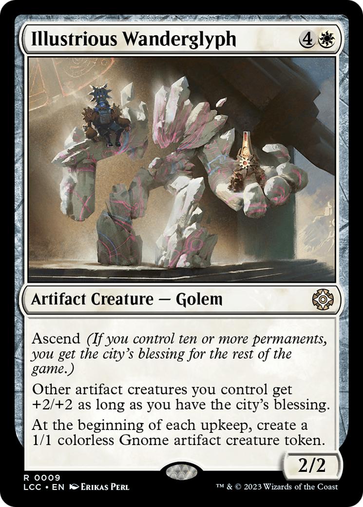 Illustrious Wanderglyph [The Lost Caverns of Ixalan Commander] | Jack's On Queen