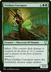 Viridian Corrupter [Phyrexia: All Will Be One Commander] | Jack's On Queen