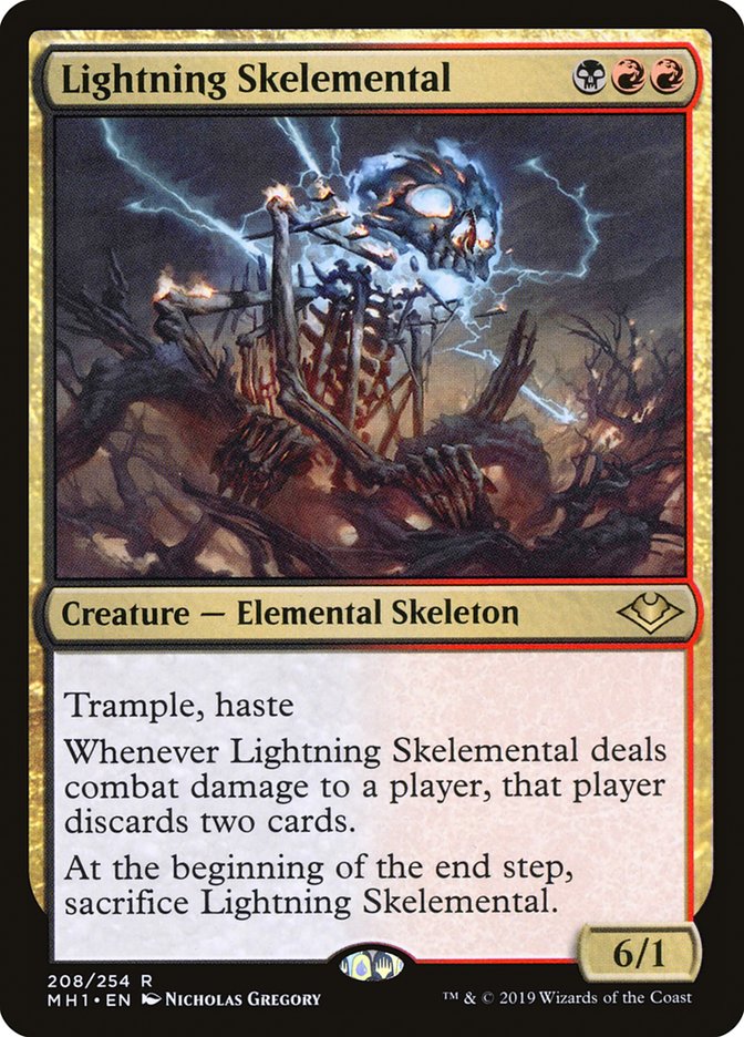 Lightning Skelemental [Modern Horizons] | Jack's On Queen