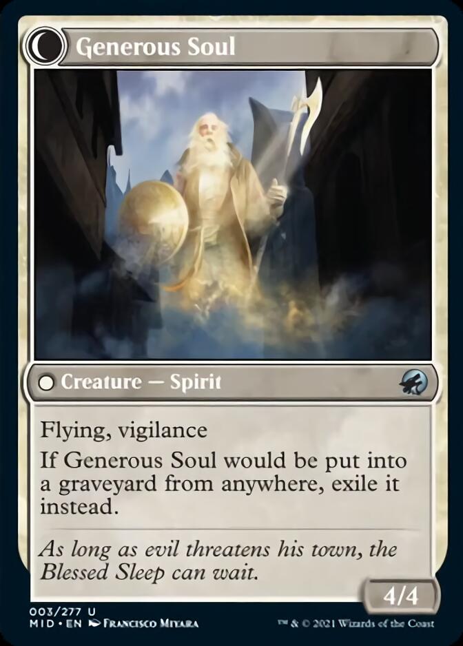 Beloved Beggar // Generous Soul [Innistrad: Midnight Hunt] | Jack's On Queen