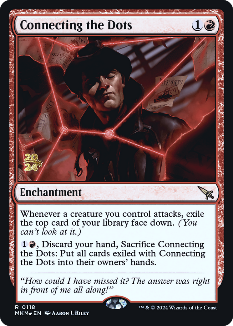 Connecting the Dots [Murders at Karlov Manor Prerelease Promos] | Jack's On Queen