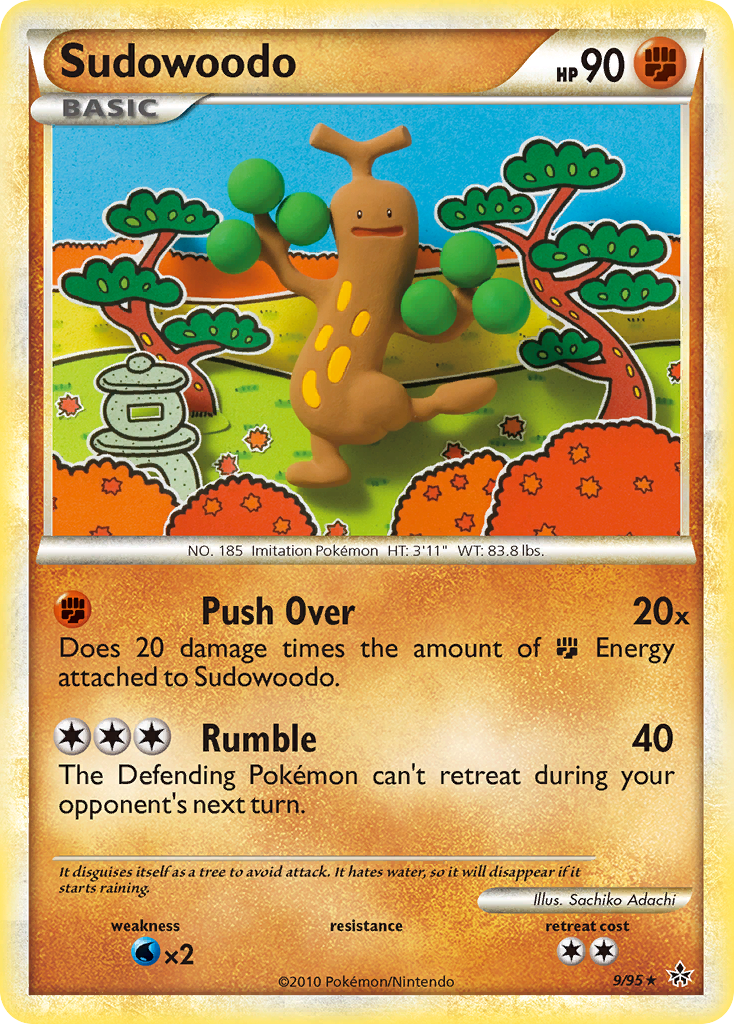 Sudowoodo (9/95) [HeartGold & SoulSilver: Unleashed] | Jack's On Queen