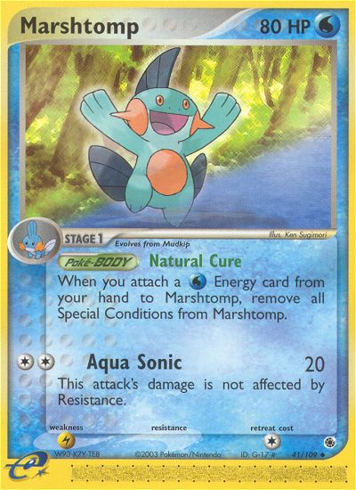 Marshtomp (41/109) [EX: Ruby & Sapphire] | Jack's On Queen