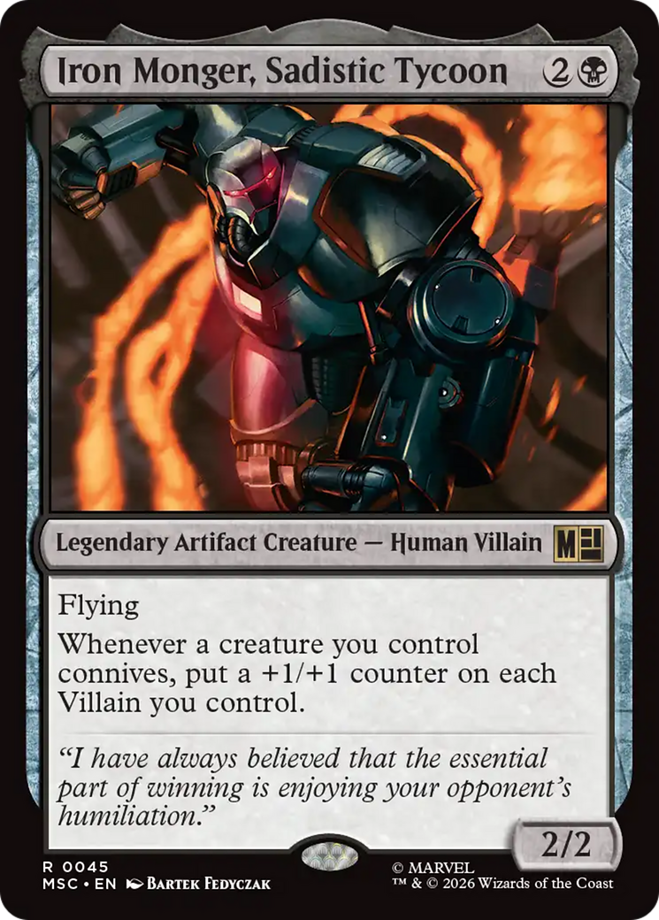 Iron Monger, Sadistic Tycoon [Marvel Super Heroes Commander] | Jack's On Queen