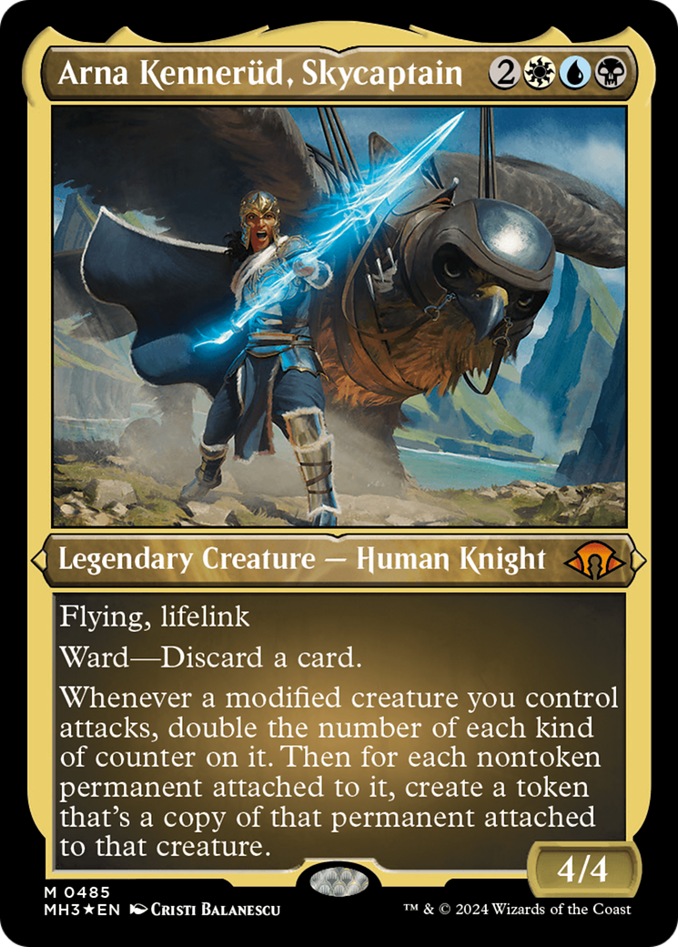 Arna Kennerud, Skycaptain (Foil Etched) [Modern Horizons 3] | Jack's On Queen