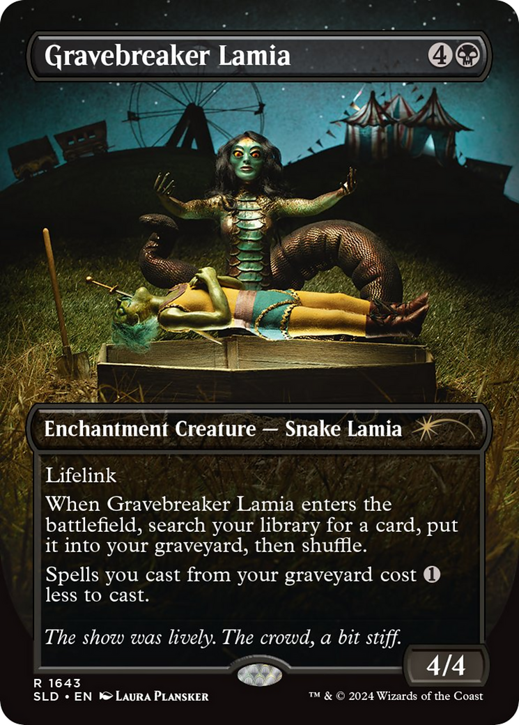 Gravebreaker Lamia (Rainbow Foil) [Secret Lair Drop Series] | Jack's On Queen
