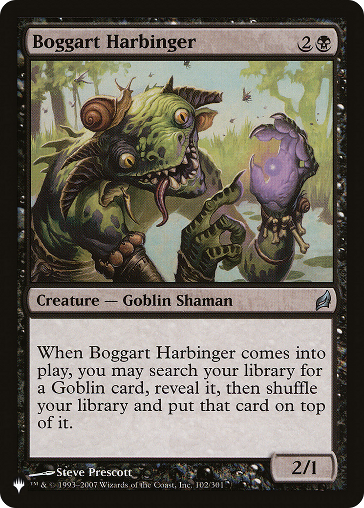 Boggart Harbinger [The List Reprints] | Jack's On Queen