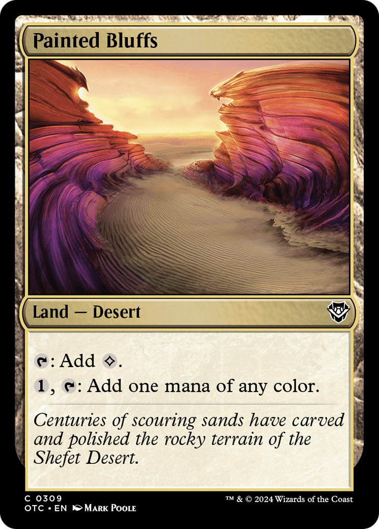 Painted Bluffs [Outlaws of Thunder Junction Commander] | Jack's On Queen