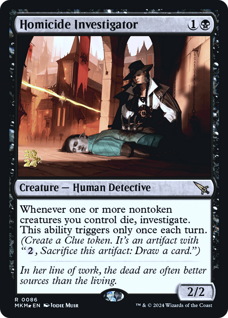 Homicide Investigator [Murders at Karlov Manor Prerelease Promos] | Jack's On Queen