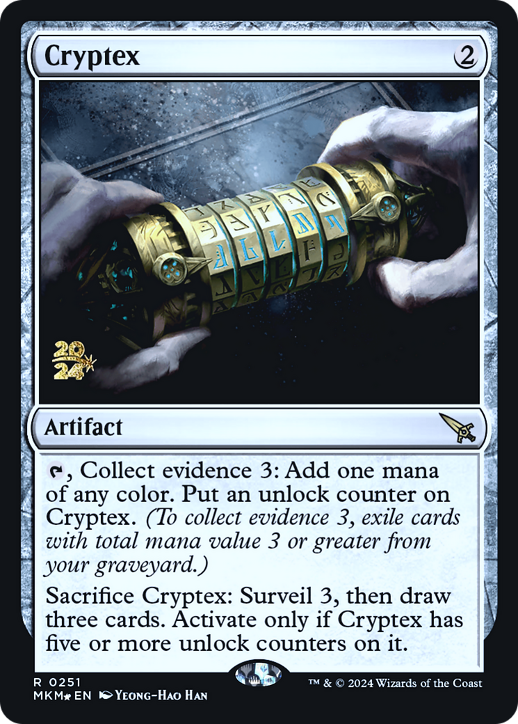 Cryptex [Murders at Karlov Manor Prerelease Promos] | Jack's On Queen