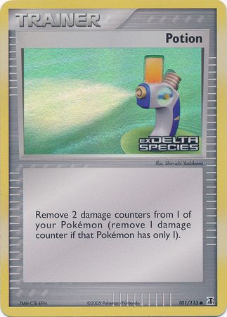 Potion (101/113) (Stamped) [EX: Delta Species] | Jack's On Queen
