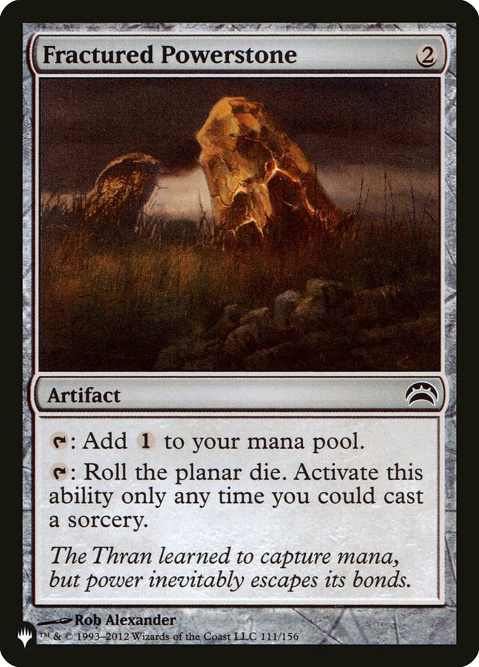 Fractured Powerstone [The List] | Jack's On Queen