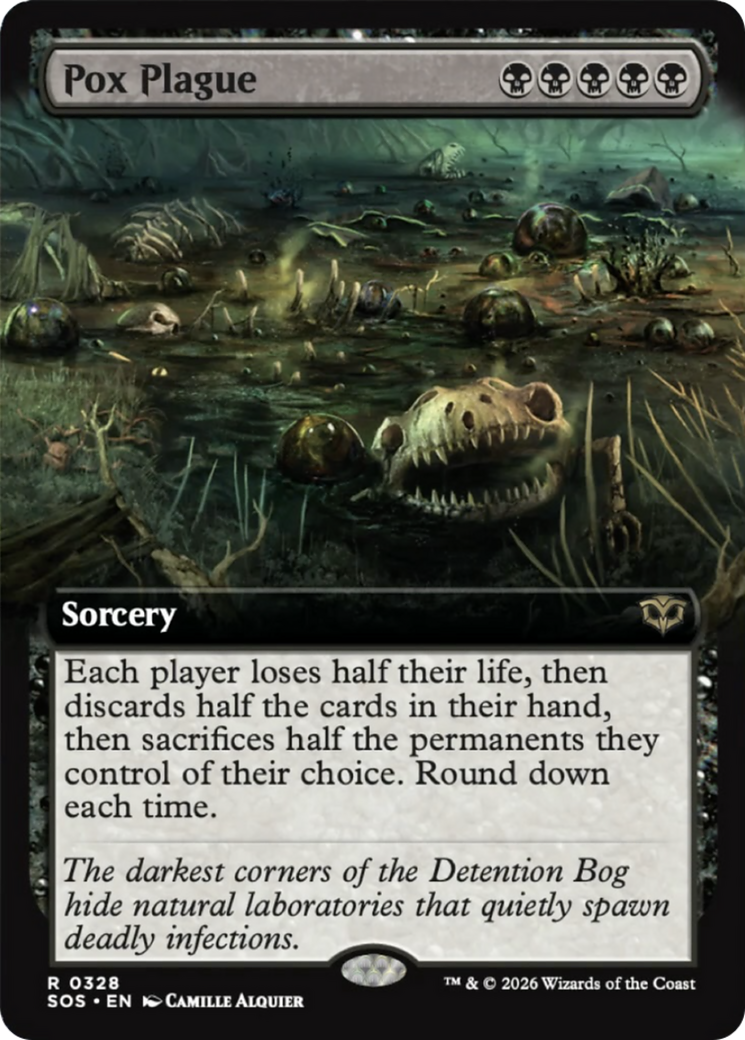 Pox Plague (Extended Art) [Secrets of Strixhaven] | Jack's On Queen