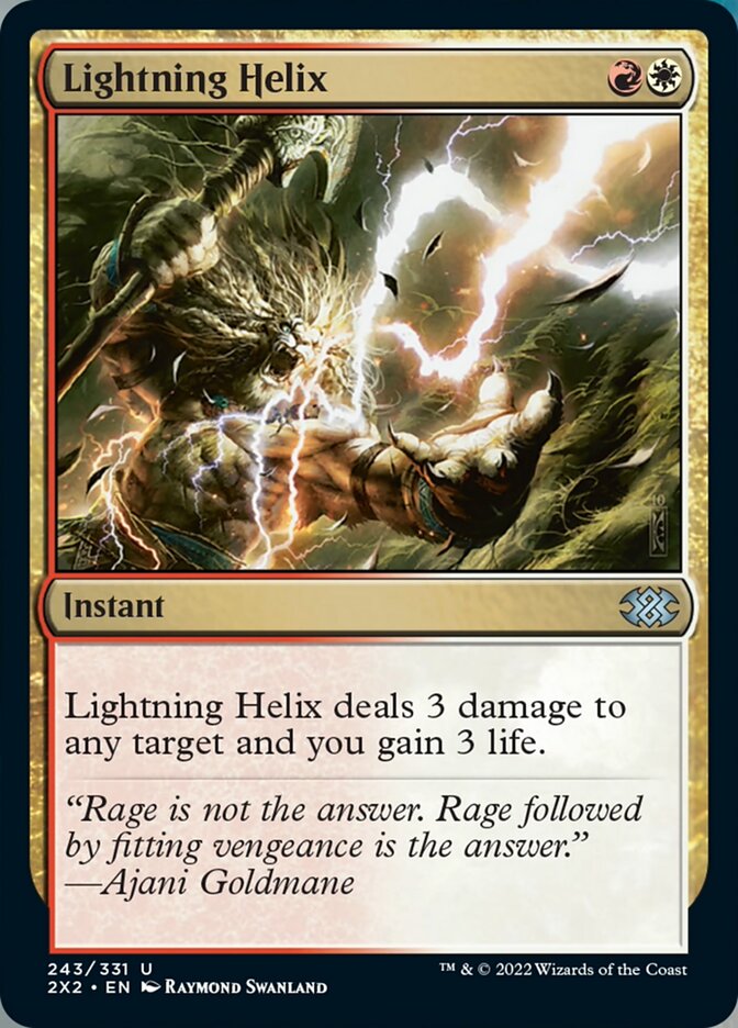 Lightning Helix [Double Masters 2022] | Jack's On Queen