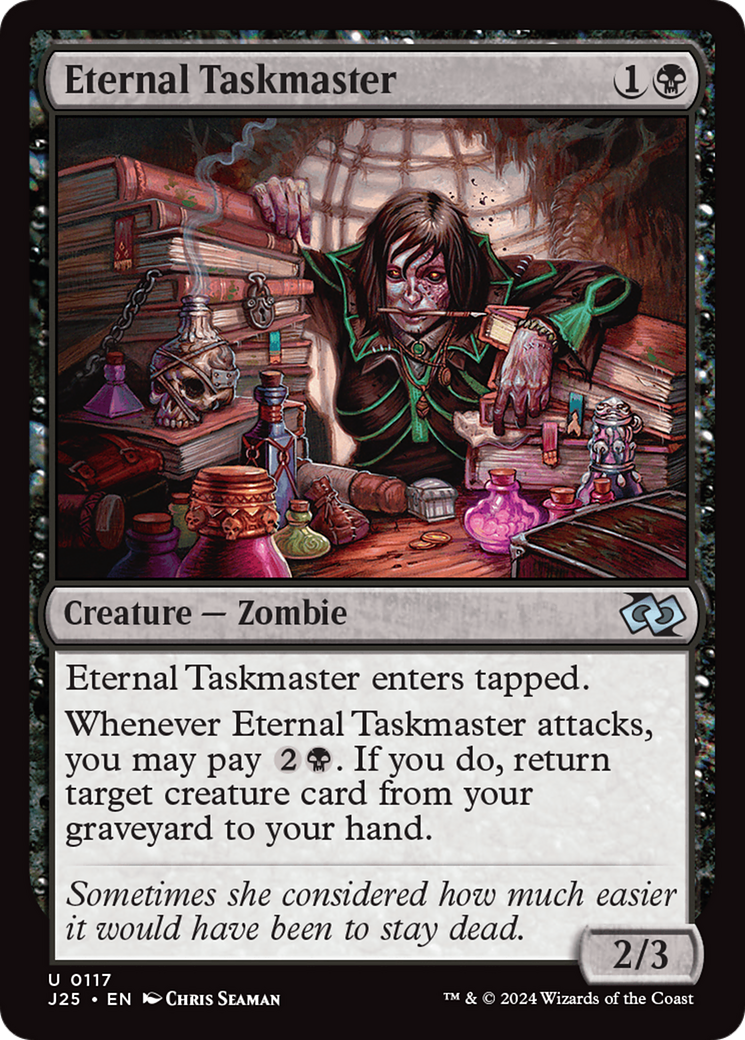 Eternal Taskmaster [Foundations Jumpstart] | Jack's On Queen