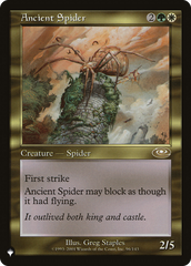 Ancient Spider [The List] | Jack's On Queen