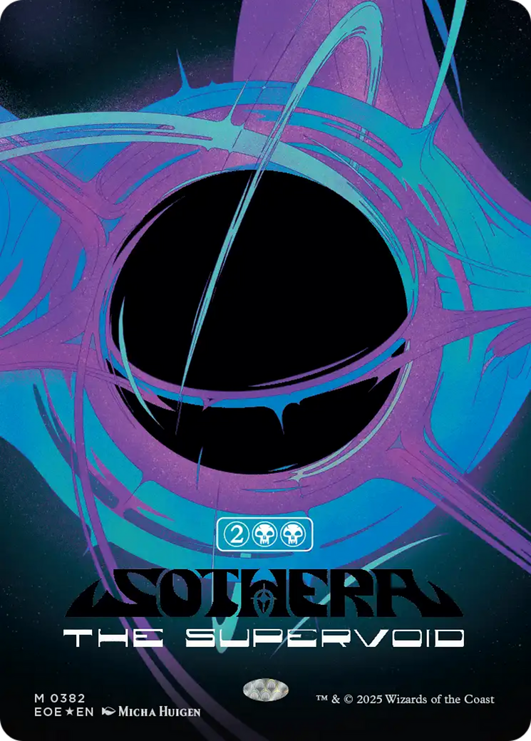 Sothera, the Supervoid (Singularity Foil) [Edge of Eternities] | Jack's On Queen