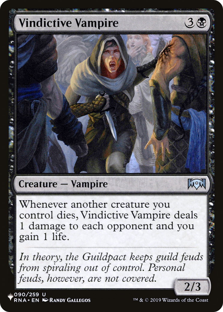 Vindictive Vampire [The List] | Jack's On Queen