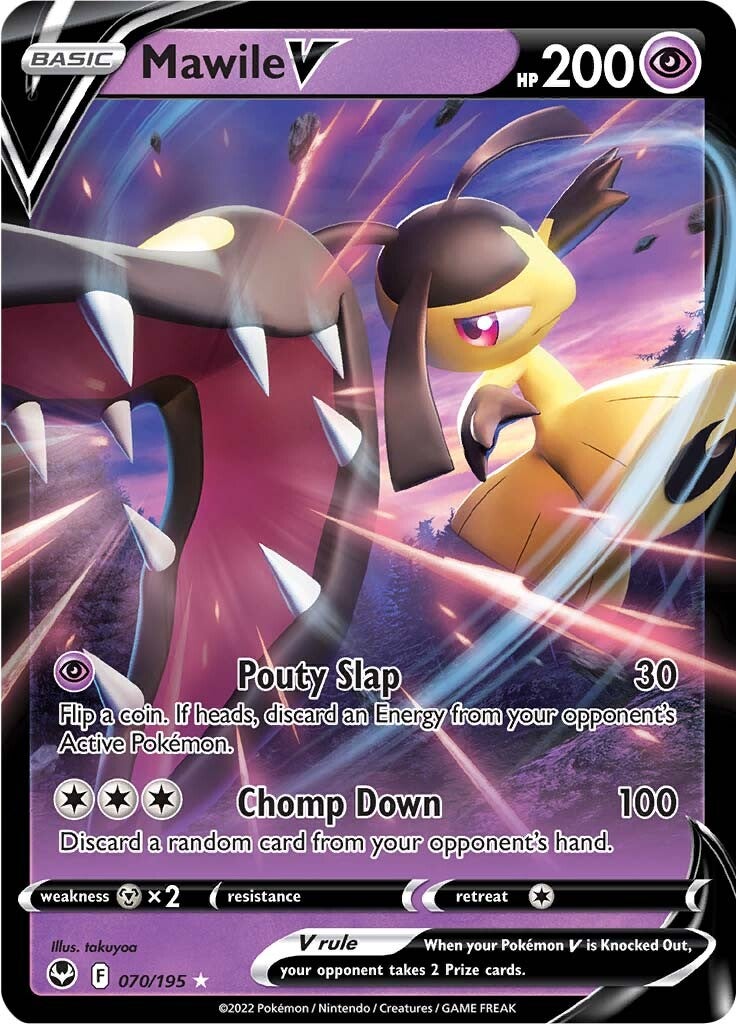 Mawile V (070/195) [Sword & Shield: Silver Tempest] | Jack's On Queen