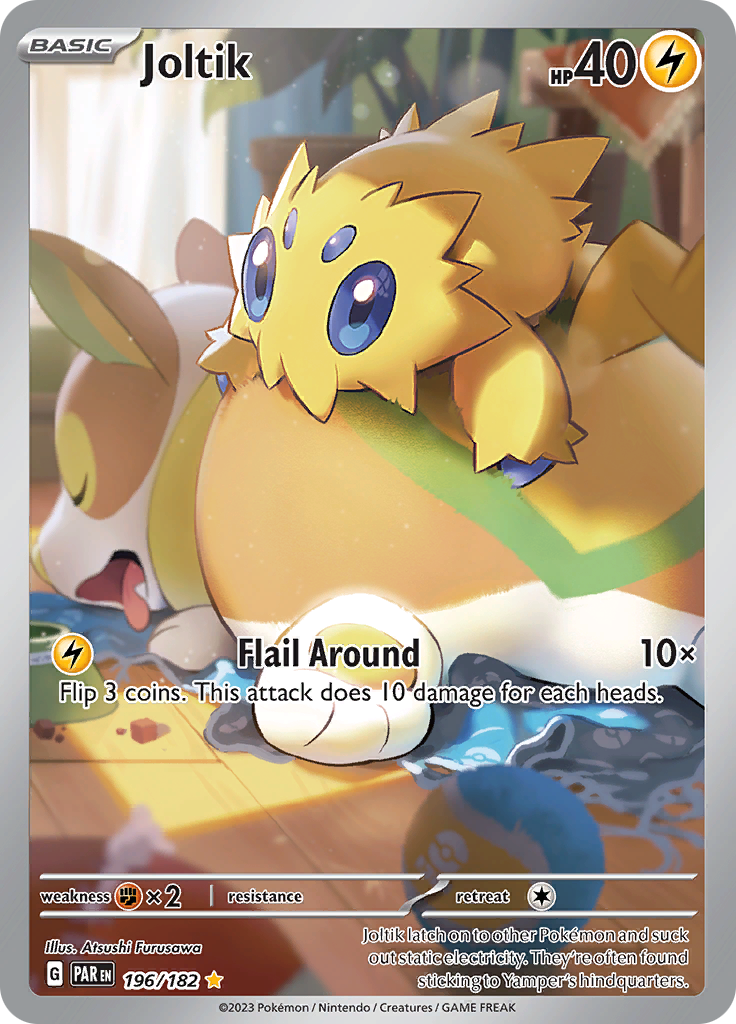 Joltik (196/182) [Scarlet & Violet: Paradox Rift] | Jack's On Queen