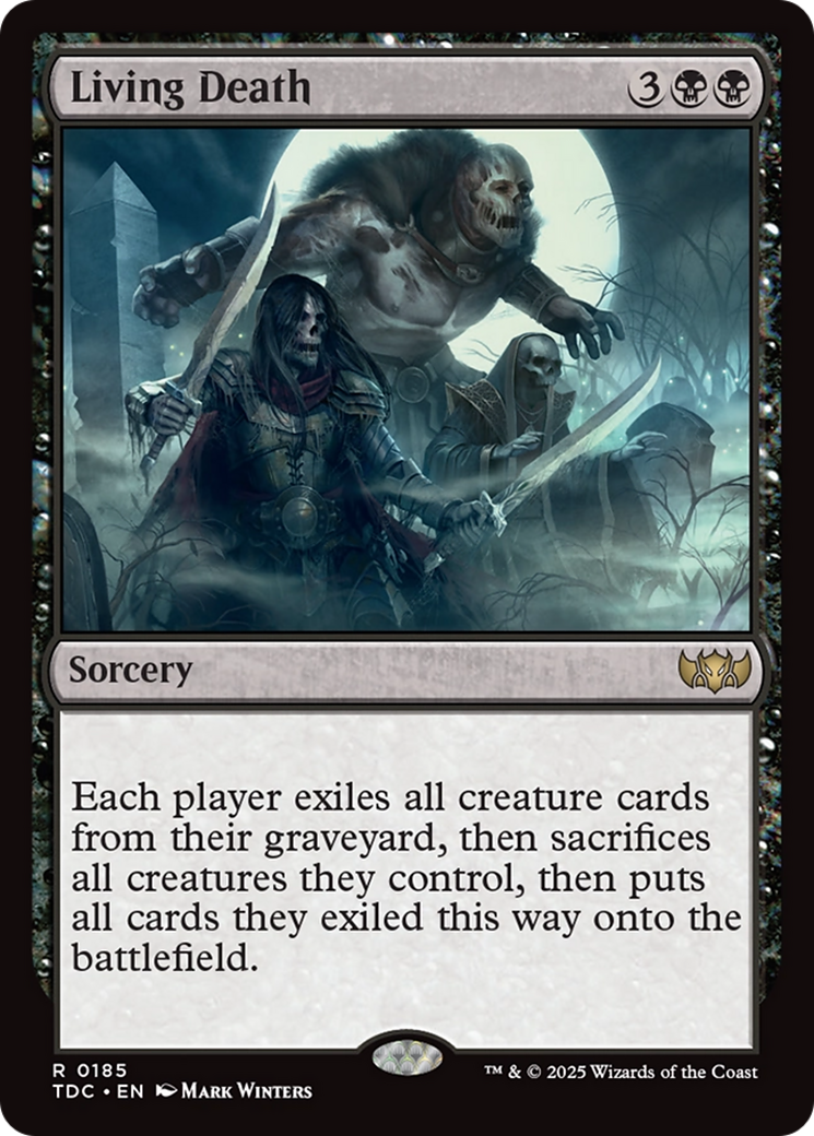 Living Death [Tarkir: Dragonstorm Commander] | Jack's On Queen