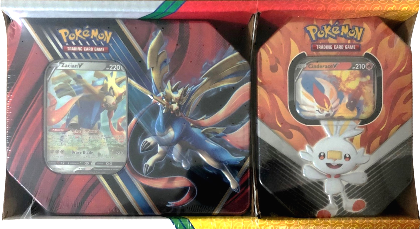 Legends of Galar/Galar Partners - 2-Pack Tin (Zacian V & Cinderace V) | Jack's On Queen