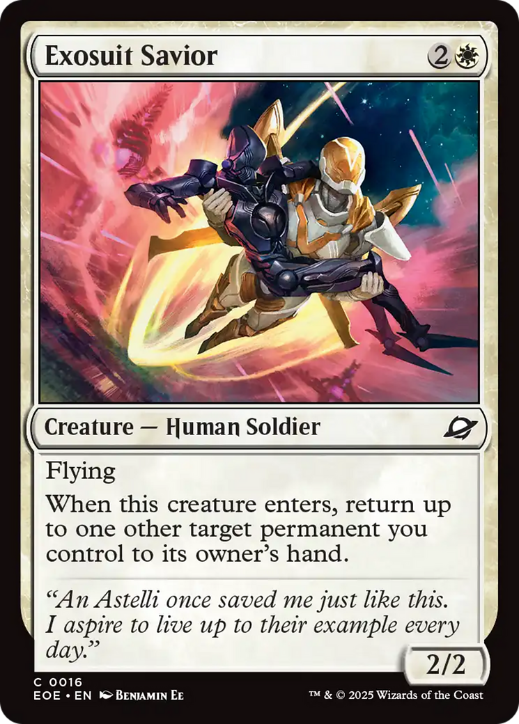 Exosuit Savior [Edge of Eternities] | Jack's On Queen